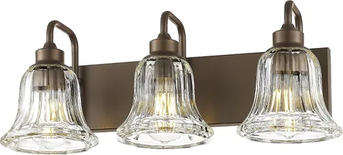 Vista 15 de zeyu Accesorios de Iluminación para Baño en Bronce Aceitado, Lámpara de Tocador de Baño de 2 Luces, Apliques de Pared Estilo Granja de 12.5 Pulgadas