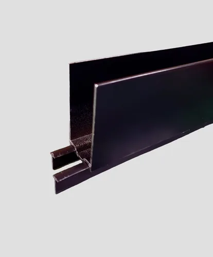 Vista 2 de Expansor inferior para puerta de tormenta de seguridad 0.1 pulgada de grosor solamente -36 pulgadas de ancho - negro
