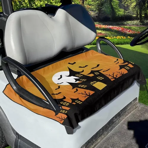 Vista 10 de Fundas de asiento de carrito de golf, mantas para carrito de golf, fundas de asiento de toalla para la mayoría de carritos de golf de 2 asientos