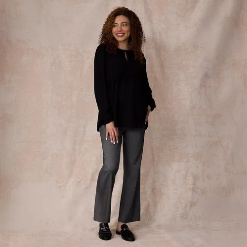 Vista 25 de Motherhood Maternity womens Super Stretch Secret Fit Over the Belly Ankle Straight Leg Pregnancy Dress Pants for Work