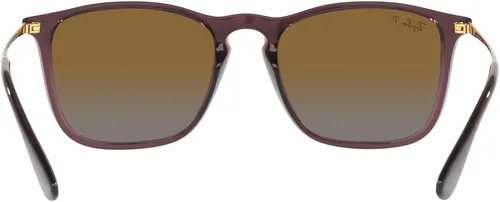 Vista 7 de Ray-Ban RB4187f Chris Low Bridge Fit Square Sunglasses