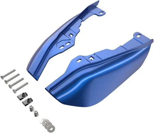Vista 114 de Advanblack Deflectores de aire Road Glide de marco medio 2024 compatibles con Harley Touring Street Glide, Road King, Electra Glide, 2009-2025