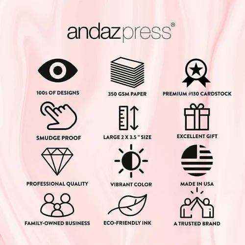 Vista 5 de Andaz Press Divertidas tarjetas de visita de jubilación, tarjetas de visita jubiladas para hombres, mujeres, jefe, despedida, compañeros de trabajo