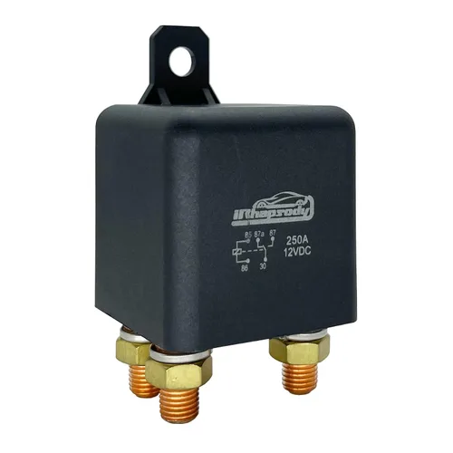 Vista 10 de Relé 120A, 12V Juego de relé de alta potencia SPST de servicio continuo de 4 pines