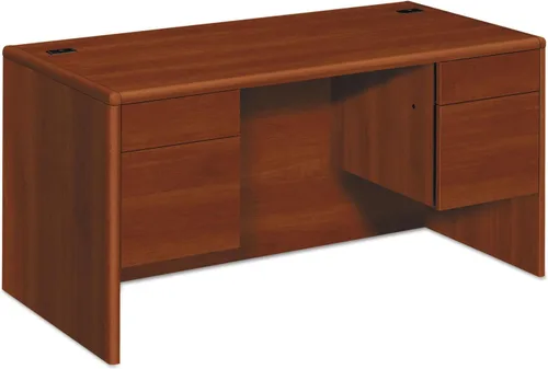 Vista 11 de HON Pedestal Credenza, derecha, 72 x 24 x 29-1/2 pulgadas, caoba