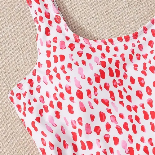 Vista 3 de CYee Women Tie Dye Wrap One Piece Swimsuits Tummy Control High Waisted Tie Bow Monokini Bathing Suit