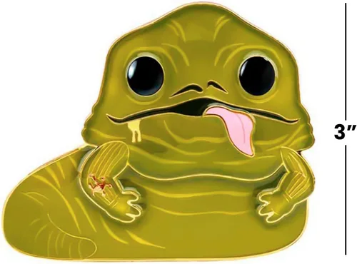 Vista 6 de Funko Star Wars - Pin POP de 3 pulgadas Jabba The Hutt Chase, Metal