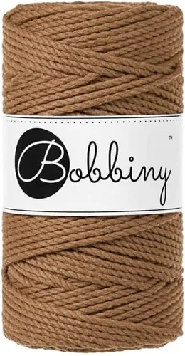Vista 28 de Bobbiny Cordón de macramé regular de 0.118 in y 3 capas (aguamarina), 108yds/330 pies (100% algodón reciclado)