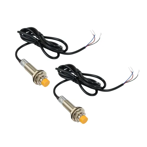 Vista 9 de ATO Interruptor inductivo del sensor de proximidad M12, 4pcs detector sin escudo 0.157 in NPN sensor de enfoque normalmente abierto (NO), conexión