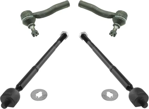 Vista 33 de TRQ Juego de varillas de acoplamiento delanteras interiores y exteriores, 4 piezas, compatible con Kia Soul 2014-2019 15-19 Soul EV