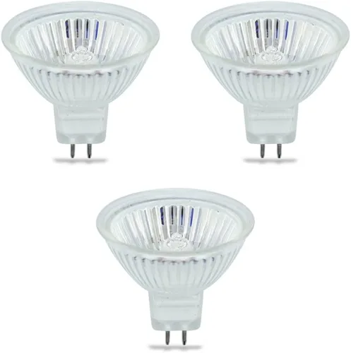 Vista 12 de lumenivo EXN Bombilla halógena MR16 50 W 2 clavijas de luz de inundación para interiores Focos halógenos, paisaje, fibra óptica - Base GU5.3 de 2