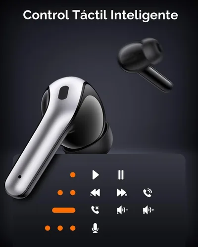 Vista 7 de TAGRY Auriculares Bluetooth Verdaderamente Inalámbricos Auriculares 60H Reproducción Pantalla LED de Energía Audífonos con Estuche de Carga
