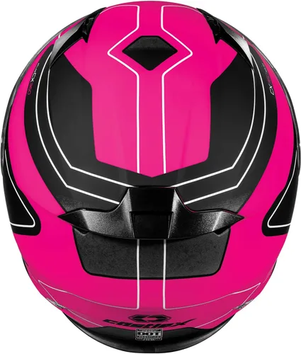 Vista 3 de Castle X CX360 Atlas - Casco juvenil en rosa mate glo/negro, talla pequeña