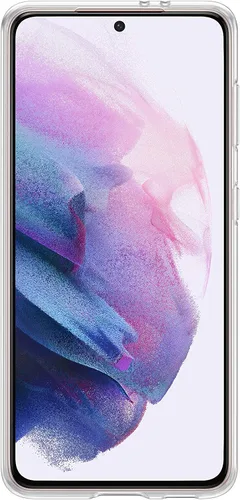 Vista 2 de Samsung Funda para Galaxy S21, cubierta trasera transparente (versión de EE. UU.)