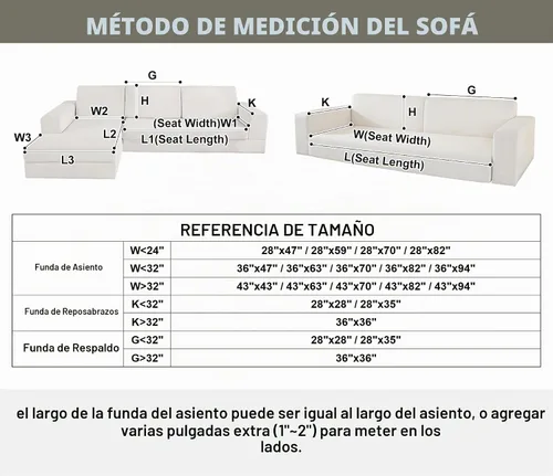 Vista 3 de vctops Fundas de sofá de jacquard geométrico de lujo para sofá de granja, funda neutra antideslizante para sofá seccional, funda suave y cálida