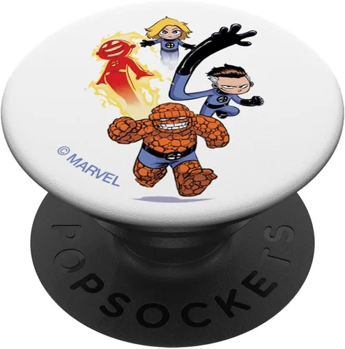 Vista 6 de Marvel Fantastic Four Young PopSockets MagSafe PopGrip para iPhone