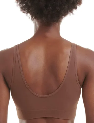 Vista 2 de adidas Womens Micro 720 Seamless Scoop Lounge Bra with Removable Cookies