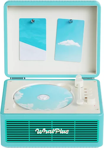 Vista 12 de Reproductor de CD con altavoces Bluetooth, control de aplicaciones Blanco