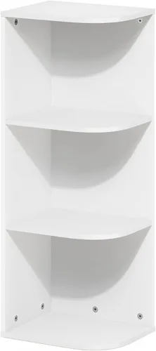 Vista 62 de Furinno PASIR - Estantería de libros de 2 niveles, estantería moderna de 9 x 12 x 21, estanterías abiertas para sala de estar, dormitorio, oficina