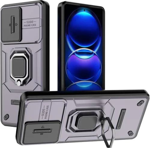 Vista 11 de Funda de teléfono móvil para Xiaomi Redmi A3/Xiaomi Poco C61 Soporte de coche Soporte Ventana corredera Cubierta protectora a prueba de golpes