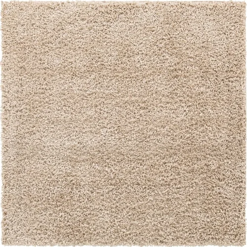 Vista 237 de Unique Loom Colección Davos Shag - Alfombra Lino