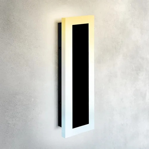 Vista 32 de ASD Lámpara LED de montaje en pared de 18 pulgadas de largo, aplique lineal para exteriores e interiores 3CCT, regulable, impermeable