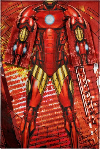 Vista 6 de Northwest Iron Man Manta Cómoda de Cuerpo Completo para Jugador con Mangas, 48" x 71", Being Iron Man