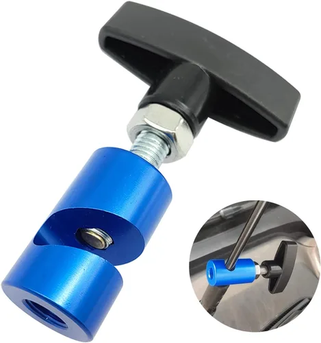 Vista 8 de ZKTOOL1063 Abrazadera de soporte con elevación con protección de núcleo de latón, abrazadera de soporte de estribor de 2 en 1 y pinza de bujía
