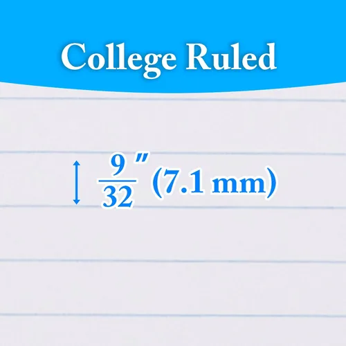 Vista 2 de BAZIC College Ruled 70 Ct. 1-Subject - Cuaderno en espiral