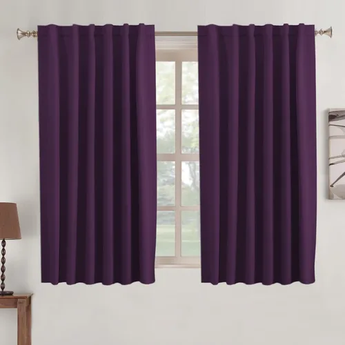 Vista 32 de Turquoize Cortinas Opacas con Aislamiento Térmico Paneles de Tratamiento de Ventanas con Bolsillo para Barra Paneles de Ventana para Ventanas