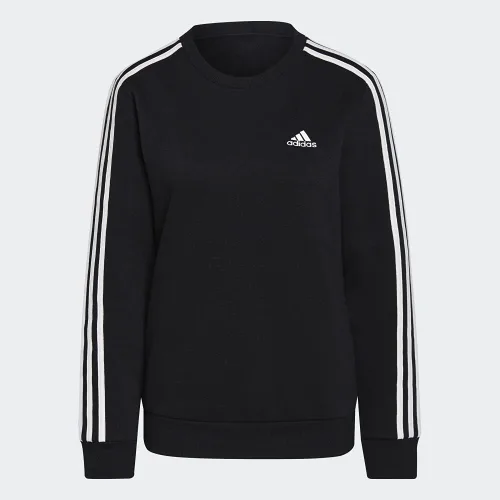 Vista 57 de adidas Sudadera Essentials de forro polar con 3 rayas para mujer