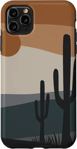 Vista 13 de Cute Desert Cactus Terracotta Southwestern Aesthetic Boho Case for iPhone 17