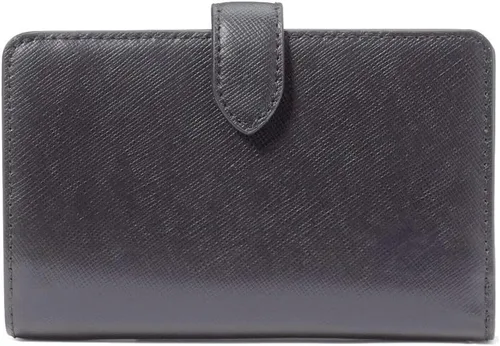 Vista 4 de Kate Spade - Cartera plegable para mujer, tamaño mediano, compacta, Negro -, Cartera