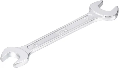 Vista 9 de uxcell Llave métrica doble de extremo abierto cromada, 0.394 in x 0.472 in