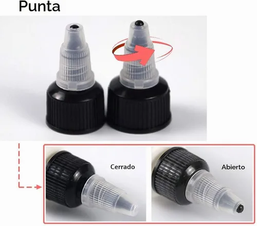Vista 5 de Meirrnyyu 20 piezas de botellas de plástico para condimentos de 4 oz con tapas de rosca, botella de salsa con tapa despachadora, botellas