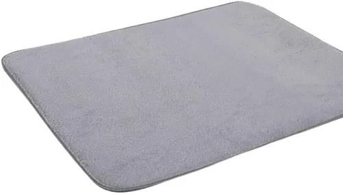 Vista 3 de Alfombra de Baño Super Absorbente, Felpudo De Espuma Viscoelástica, Antideslizante, Para Suelo Lateral De Bañera, Ducha, Inodoro Alfombra de baño