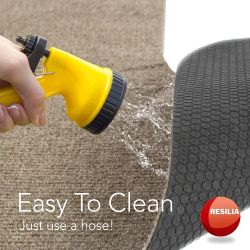 Vista 4 de RESILIA Alfombrillas universales redondeadas para entrenamiento para ir al baño – Alfombra de entrenamiento de inodoro súper absorbente para niños