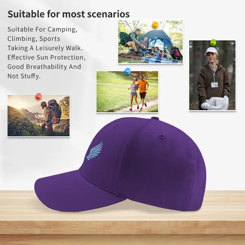 Vista 8 de Dad Hats Angel Wing Trucker Hat for Teen Retro Embroidery Snapback