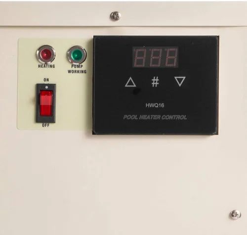 Vista 3 de Calentador de agua eléctrico de piscina de 240 V 11 KW para bañera de hidromasaje de piscina sobre el suelo, calentador de baño de agua portátil spa