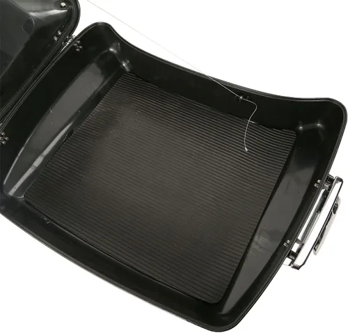 Vista 9 de TCT-MOTORPARTS Paquete turístico de 5.5 pulgadas con almohadilla de respaldo para Harley Touring modelos Road King, Road Glide, Street Glide