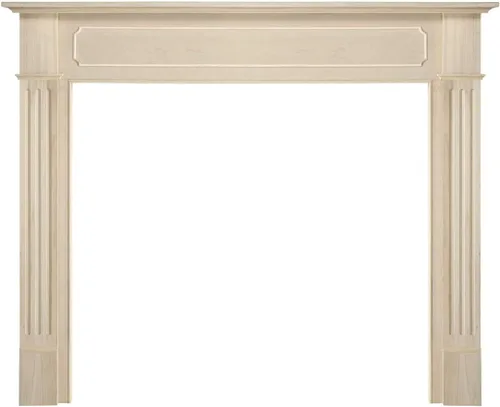 Vista 2 de Pearl Mantels ARYB48110 Cómodo mantel de madera de estilo transitorio, 48 pulgadas de ancho x 42 pulgadas de alto, sin terminar
