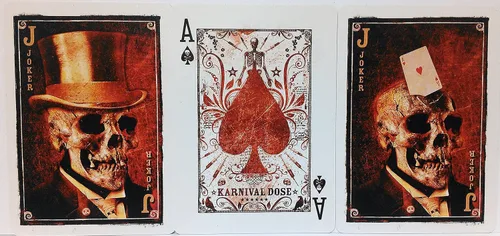 Vista 2 de Bicycle Karnival RED Dose Deck - Redux Edition (Ltd Ed)
