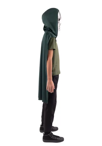 Vista 2 de Kit de Accesorios Capa con Capucha y Máscara de Doctor Doom para Niños Marvel Multicolor