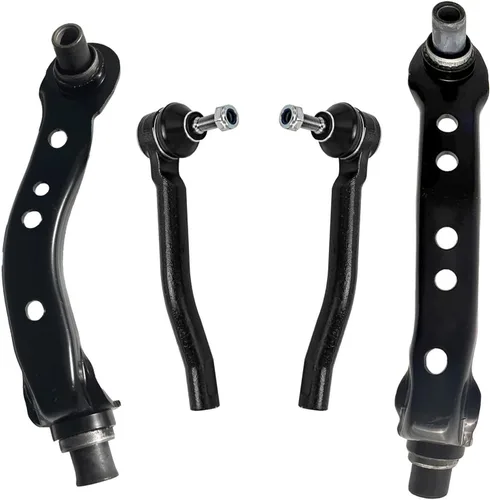 Vista 145 de Detroit Axle - Ejes de eje CV delantero izquierdo y derecho + Reemplazo de juntas esféricas de brazos de control inferiores delanteros para Ford