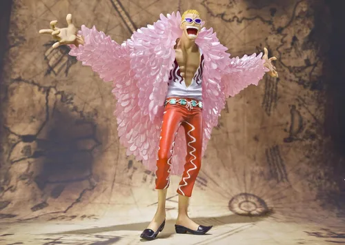 Vista 4 de Estatua de PVC Bandai Figuarts ZERO de una pieza Donquixote Doflamingo