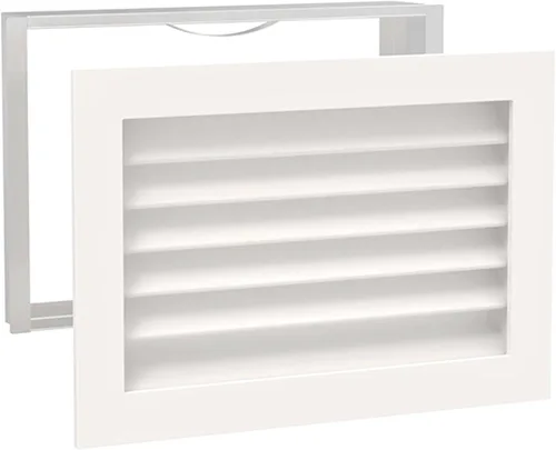 Vista 10 de Worth Home Products - Rejilla de retorno de CA de lujo de 12 pulgadas de ancho x 12 pulgadas de alto x 3 pulgadas de profundidad solo para paredes
