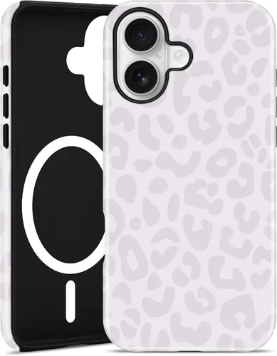 Vista 127 de Jusy Compatible con MagSafe Brown Tortoise Shell Print Phone Case para iPhone 7/8/SE, funda protectora magnética de lujo de TPU suave