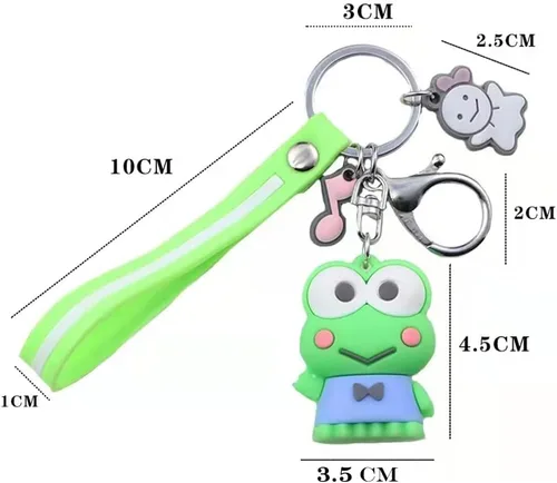 Vista 2 de Mtoye Lindo llavero de anime de accesorios Kawaii