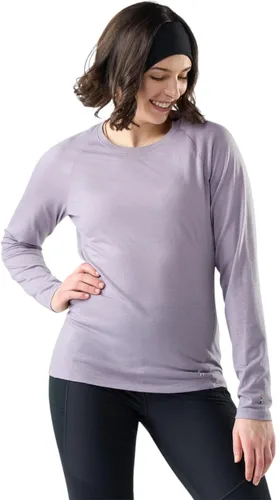 Vista 5 de SmartWool Camiseta clásica de capa base merino para mujer para todas las estaciones Negro