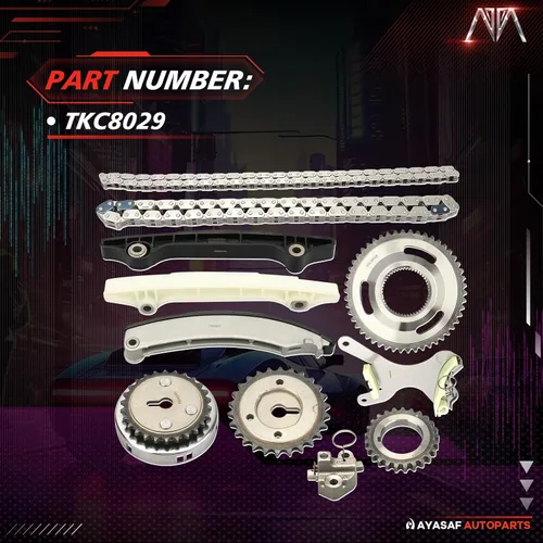 Vista 3 de Kit de cadena de distribución del motor para Dodge Dakota (Durango) 2004-07/Nitro 2007/Ram 1500 2005-07, para Jeep Commander 2006-10/Grand Cherokee
